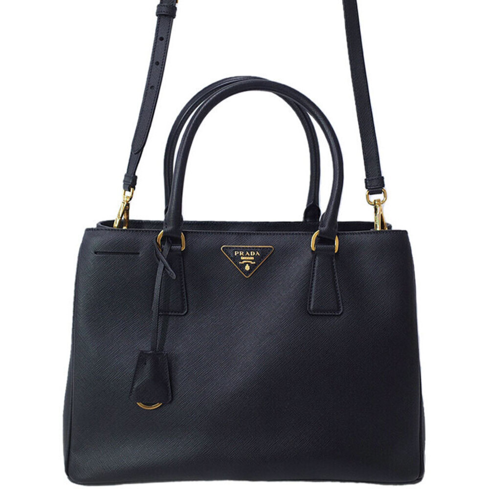 Prada Galleria Saffiano leather bag Nero black